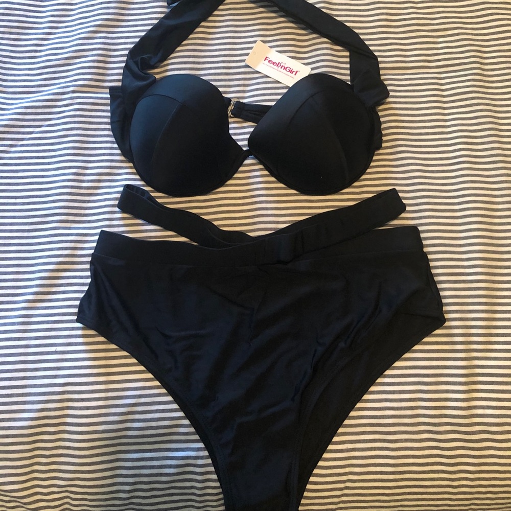 Two Piece Criss Cross Bikini